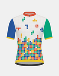 Kids Cycling Tetris Jersey - Bizkut