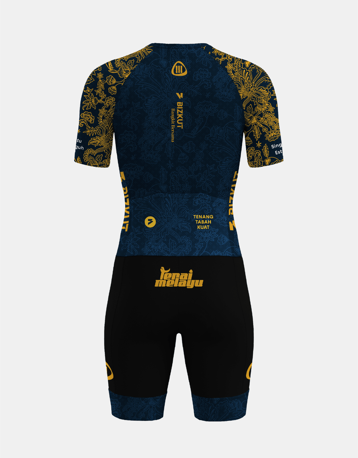 TMSG MK1 Short Sleeves (Short Length) Trisuit - Bizkut